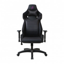 Gaming Chair 1STPLAYER WIN101 Black, PVC learher /New Reflective Fabric, Molded foam, Reinforced steel frame, 2D armrest, 4 class Gaslift, 60mm Nylon caster, Angle Adjuster:90°-150°,160KG Maximum Weight